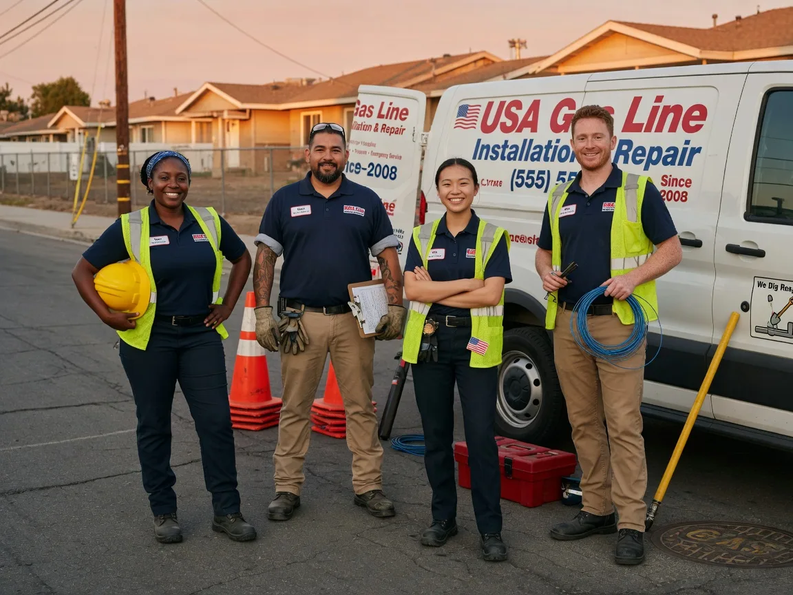 Gas Line Installation company in Little Cedar, IA